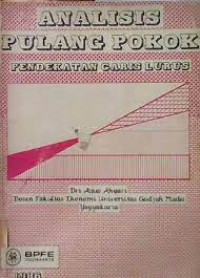 ANALISIS PULANG POKOK, ED. 1