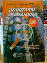 AKUNTANSI MANAJEMEN, ED. 2004/2005