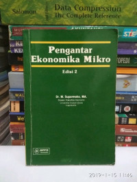 PENGANTAR EKONOMIKA MIKRO, ED. 2