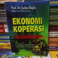 EKONOMI KOPERASI : TEORI DAN MANAJEMEN, ED. 1