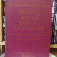 KAMUS BESAR BAHASA INDONESIA, ED. 3