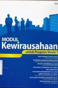 MODUL KEWIRAUSAHAAN UNTUK PROGAM STRATA 1