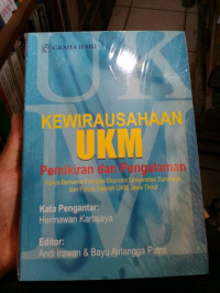 KEWIRAUSAHAAN UKM ; Pemikiran dan Pengalaman