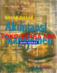 DASAR-DASAR AKUNTANSI MANAJEMEN