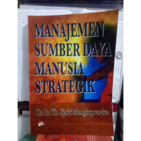 MANAJEMEN SUMBER DAYA MANUSIA STRATEGIK