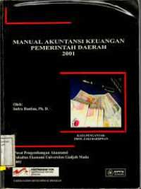 MANUAL AKUNTANSI KEUANGAN PEMERINTAHAN DAERAH 2001