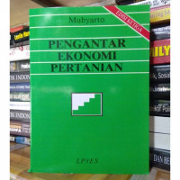 PENGANTAR EKONOMI PERTANIAN, ED. 3