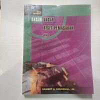 DASAR-DASAR RISET PEMASARAN, ED. 4, JILID 2