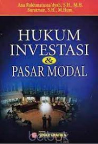 HUKUM INVESTASI DAN PASAR MODAL