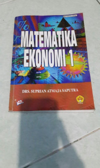 MATEMATIKA EKONOMI 1