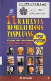 11 RAHASIA MEMULAI BISNIS TANPA UANG, ED. 1