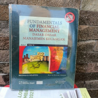 FUNDAMENTALS OF FINANCIAL MANAGEMENT, DASAR-DASAR MANAJEMEN KEUANGAN, BUKU 1 EDISI 10