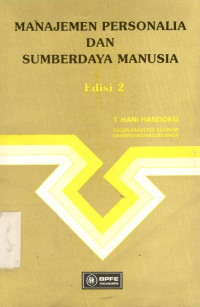 MANAJEMEN PERSONALIA DAN SUMBERDAYA MANUSIA, ED.2