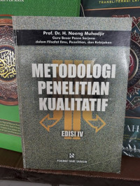 METODOLOGI PENELITIAN KUALITATIF, EDISI IV