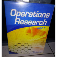 OPERATION RESEARCH, JILID 1