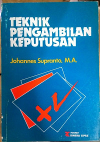 TEKNIK PENGAMBILAN KEPUTUSAN