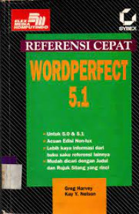 REFERENSI CEPAT WORDPERFECT 5.1