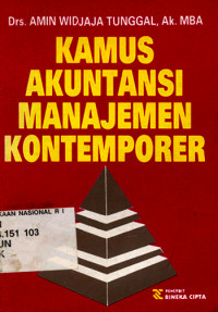 KAMUS AKUNTANSI MANAJEMEN KONTEMPORER