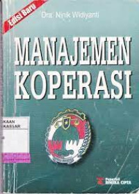 MANAJEMEN KOPERASI, ED. BARU