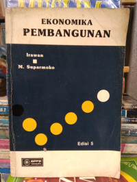 EKONOMI PEMBANGUNAN, ED 5