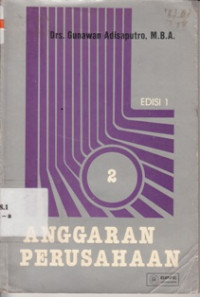 ANGGARAN PERUSAHAAN 2, ED. 1