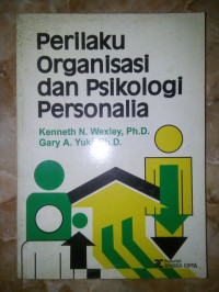 PERILAKU ORGANISASI DAN PSIKOLOGI PERSONALIA