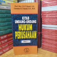 KITAB UNDANG-UNDANG HUKUM PERUSAHAAN