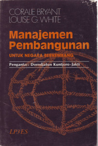 MANAJEMEN PEMBANGUNAN UNTUK NEGARA BERKEMBANG