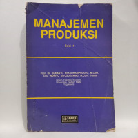 MANAJEMEN PRODUKSI, ED. 4