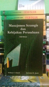 MANAJEMEN STRATEGIS DAN KEBIJAKAN PERUSAHAAN, ED. 2
