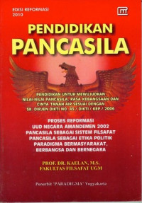 PENDIDIKAN PANCASILA, ED. REFORMASI 2004