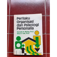 PERILAKU ORGANISASI DAN PSIKOLOGI PERSONALIA