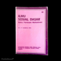 ILMU SOSIAL DASAR : BUKU PANDUAN MAHASISWA