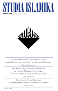 STUDIA ISLAMIKA : INDONESIAN JOURNAL FOR ISLAMIC STUDIES, VOLUME 20