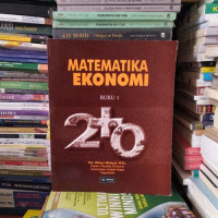 MATEMATIKA EKONOMI, BUKU 1