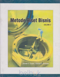 METODE RISET BISNIS VOLUME 2, BUSINESS RESEARCH METHODS, 9 TH EDITION