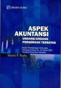 ASPEK AKUNTANSI UNDANG-UNDANG PERSEROAN TERBARAS