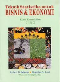 Image of TEKNIK STATISTIKA UNTUK BISNIS & EKONOMI, ED. 9, JILID 2